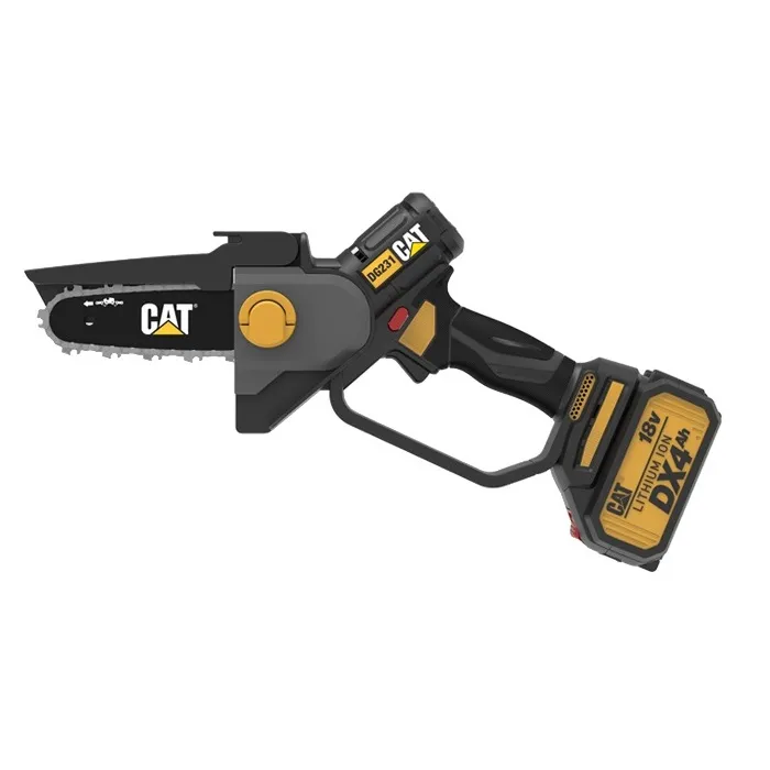 Mini Motosierra CAT sin batería de 120mm Brushless de 18Volts DG231