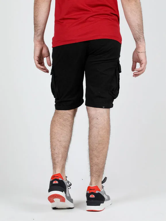 Yes Design Shorts cargo de hombre con cinturón.